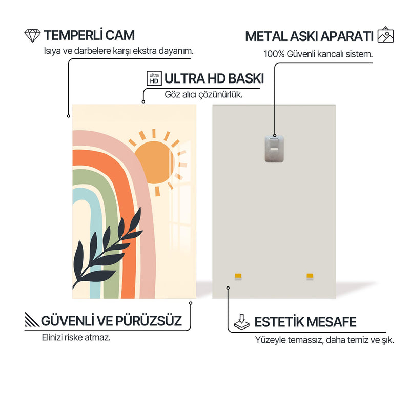 Yaz Neşesi Cam Tablo – Cam Tablo