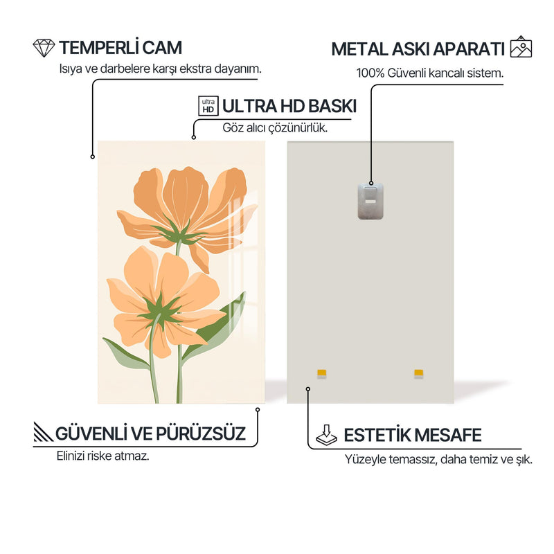Bohem Güzellik Cam Tablo – Cam Tablo