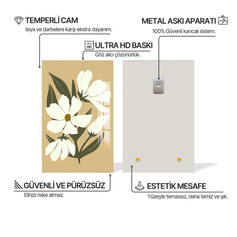 Pastel Otlak Cam Tablo – Cam Tablo