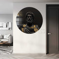 Marcus Aurelius Yuvarlak Cam Tablo