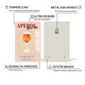 Aperol Spritz Cam Tablo – Cam Tablo