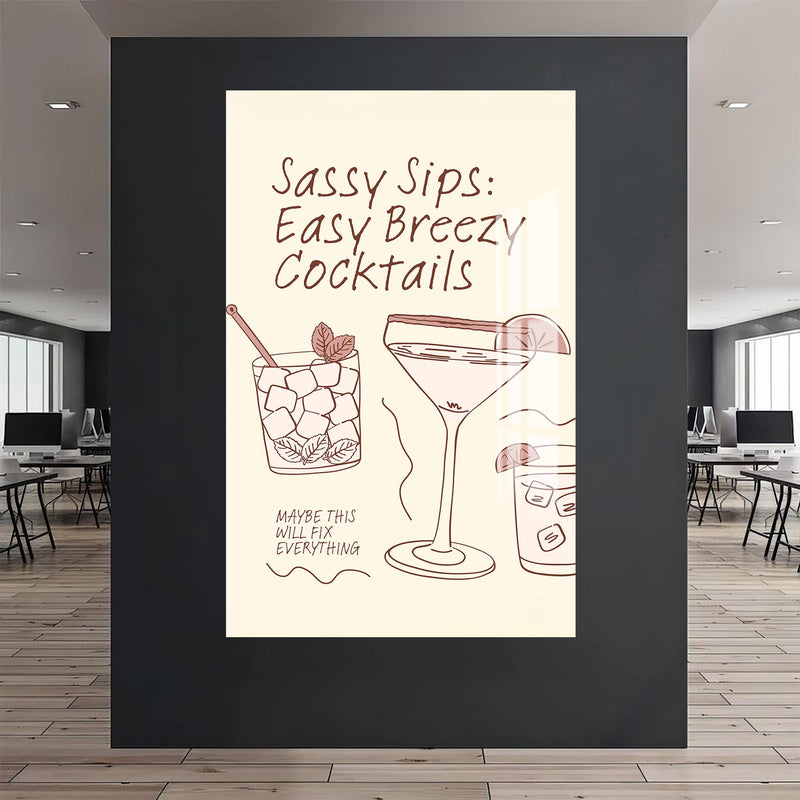 Easy Cocktails Cam Tablo – Cam Tablo