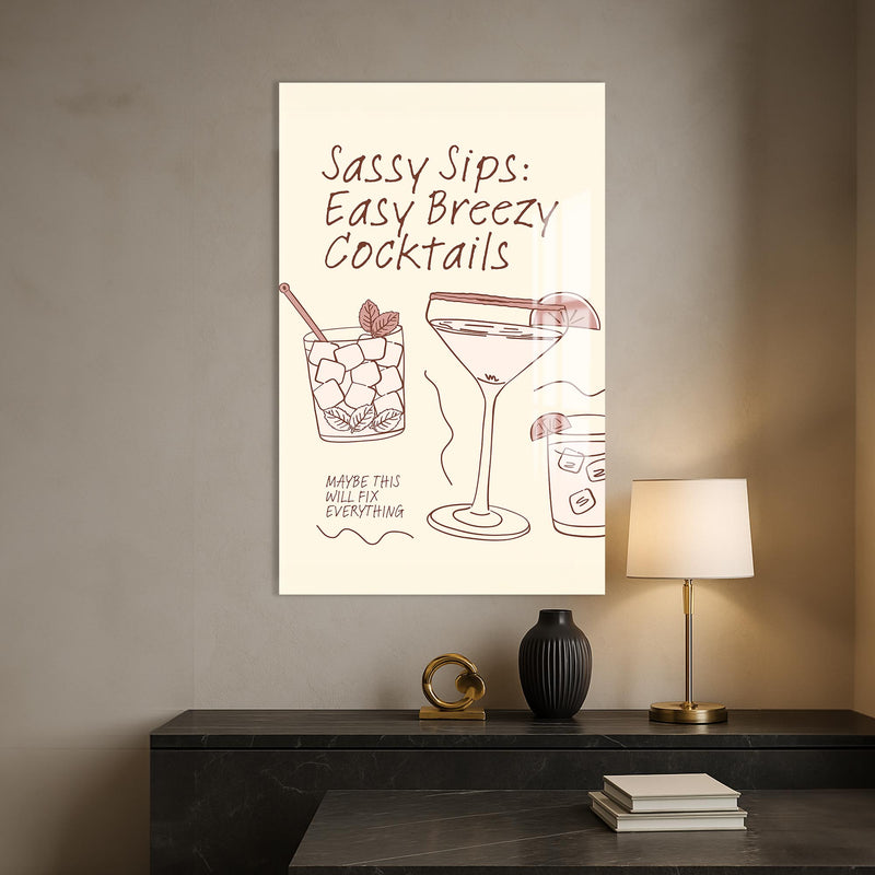 Easy Cocktails Cam Tablo – Cam Tablo