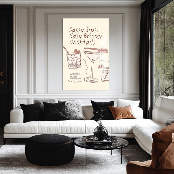 Easy Cocktails Cam Tablo