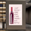 Trapped Bottle Cam Tablo – Cam Tablo