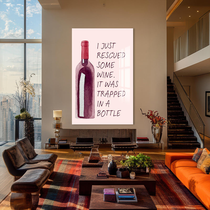 Trapped Bottle Cam Tablo – Cam Tablo