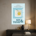 Gin & Tonic Cam Tablo – Cam Tablo