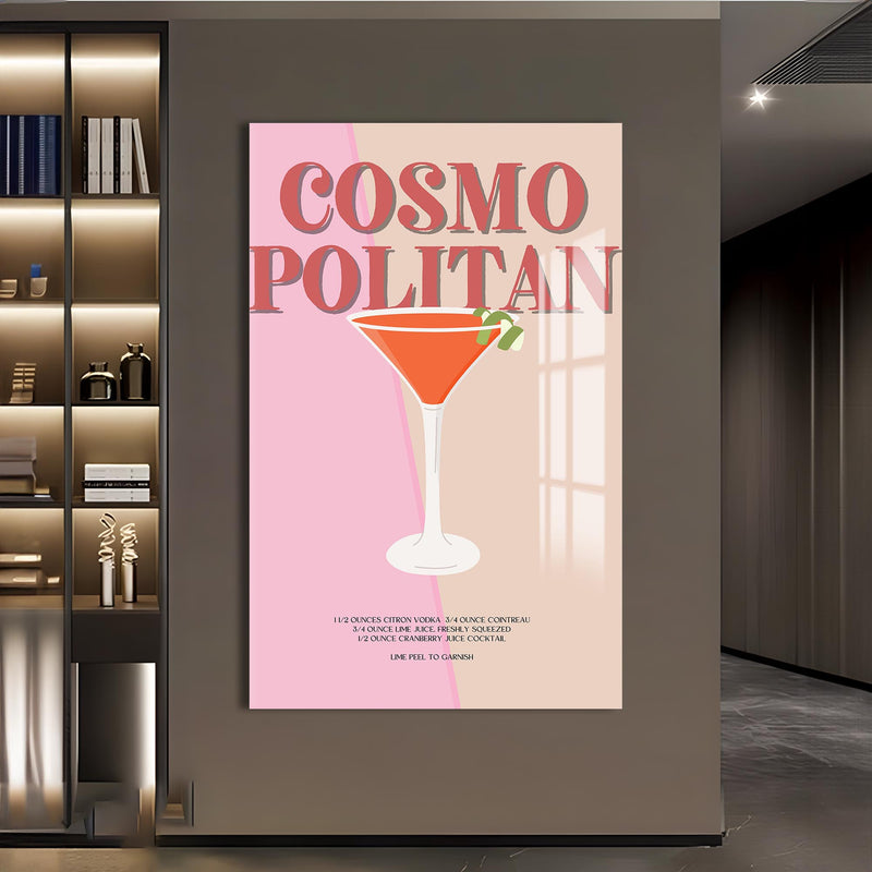 Cosmopolitan Cam Tablo – Cam Tablo