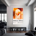Aperol Spritz Cam Tablo – Beyaz Çerçeveli Cam Tablo