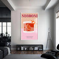 Negroni Cam Tablo – Beyaz Çerçeveli Cam Tablo