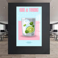 Gin & Tonic Cam Tablo – Cam Tablo