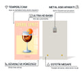 Aperol Spritz Cam Tablo – Cam Tablo