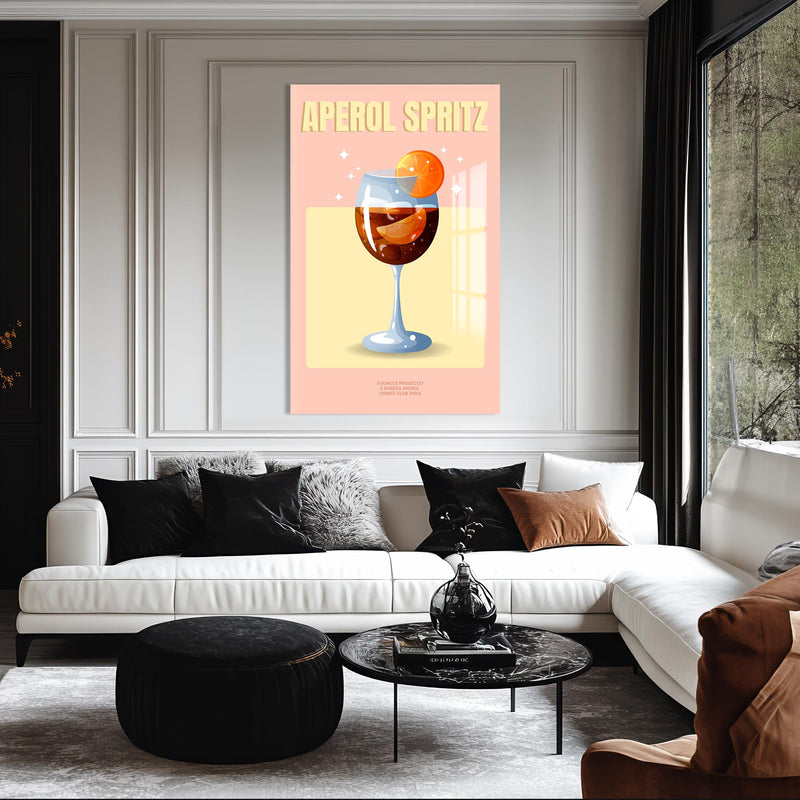 Aperol Spritz Cam Tablo – Cam Tablo