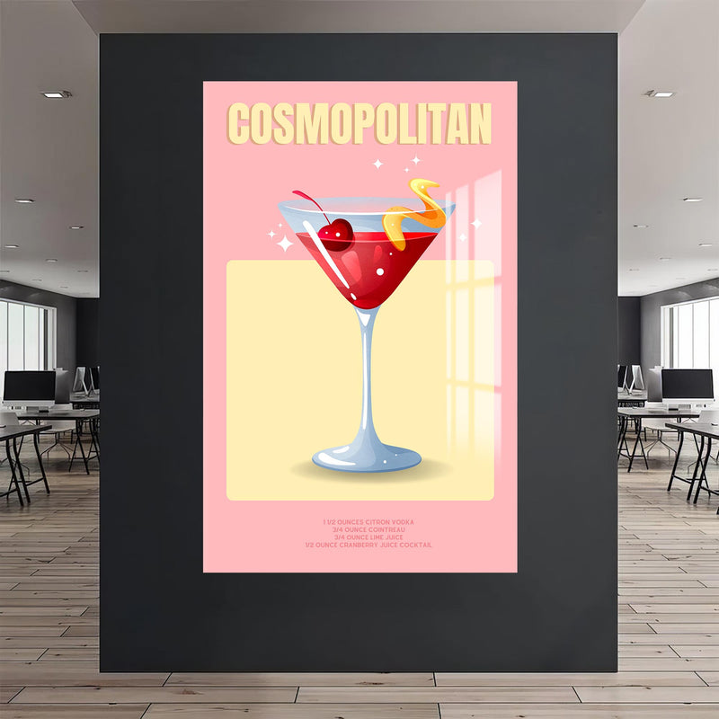 Cosmopolitan Cam Tablo – Cam Tablo