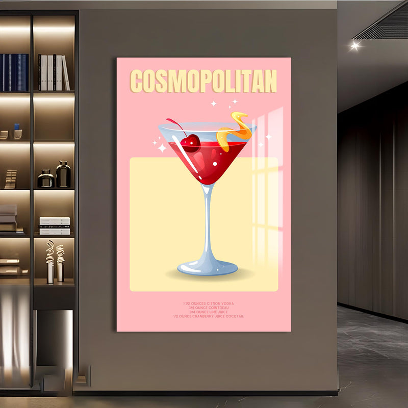 Cosmopolitan Cam Tablo – Cam Tablo