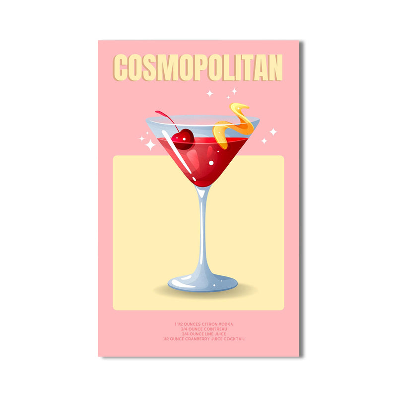 Cosmopolitan Cam Tablo – Cam Tablo
