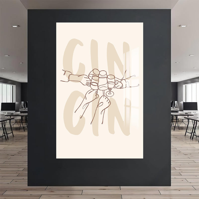 Cin Cin Cam Tablo – Cam Tablo