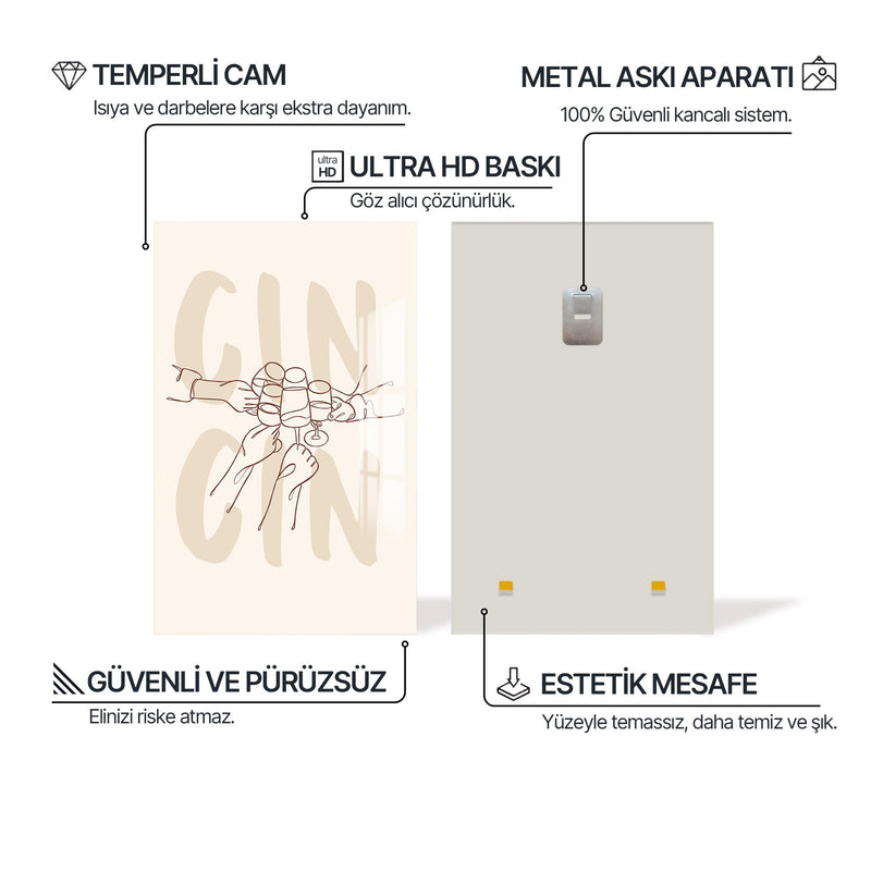 Cin Cin Cam Tablo – Cam Tablo