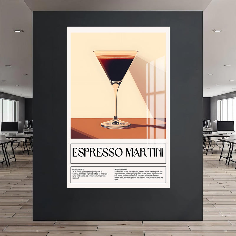 Espresso Martini Cam Tablo – Cam Tablo