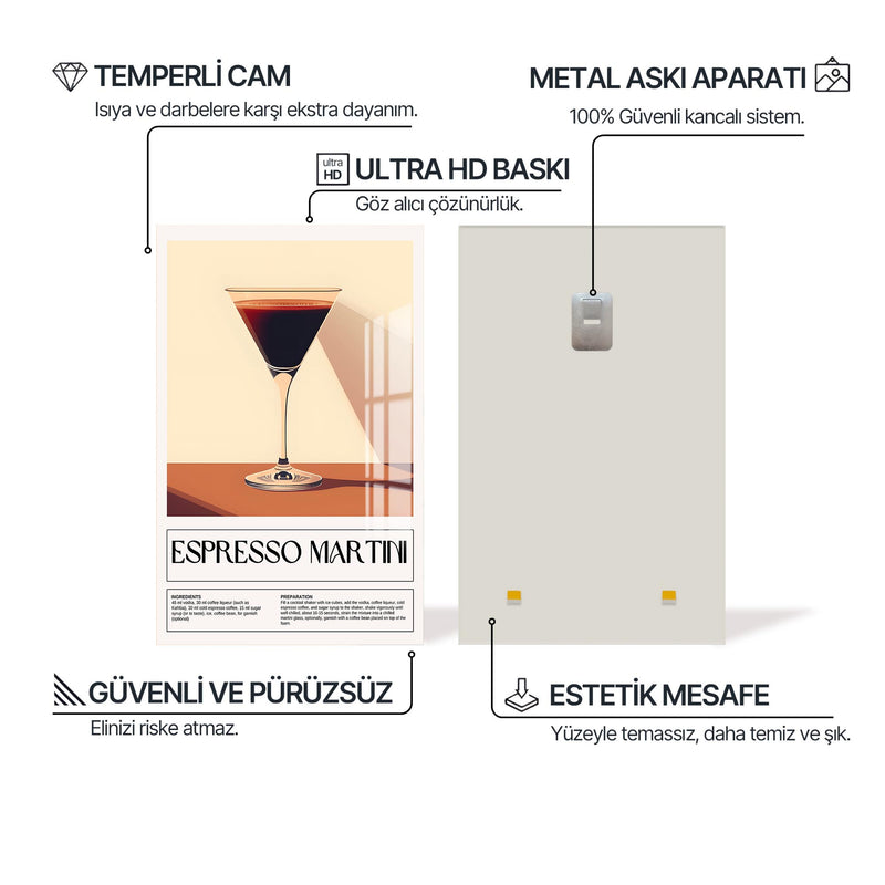 Espresso Martini Cam Tablo – Cam Tablo