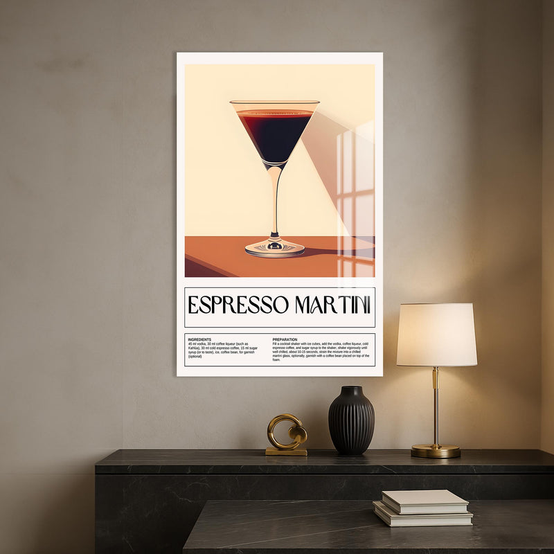 Espresso Martini Cam Tablo – Cam Tablo