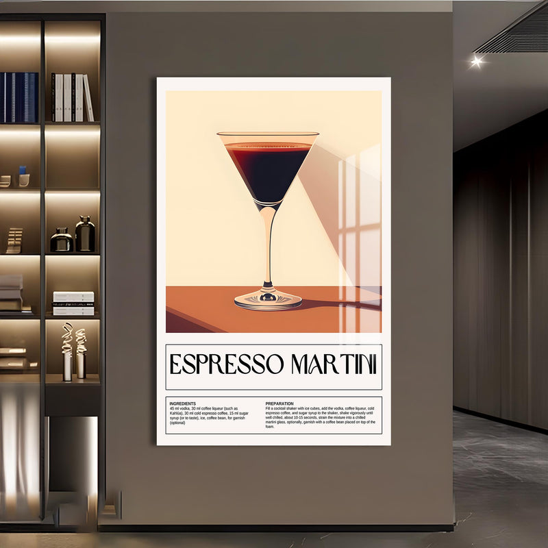 Espresso Martini Cam Tablo – Cam Tablo