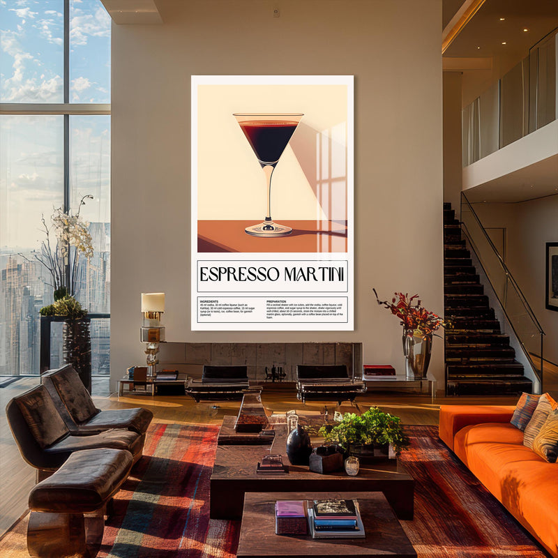 Espresso Martini Cam Tablo – Cam Tablo