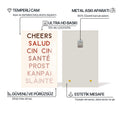 Cheers Dilleriyle Cam Tablo – Cam Tablo