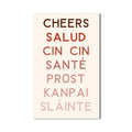 Cheers Dilleriyle Cam Tablo – Cam Tablo