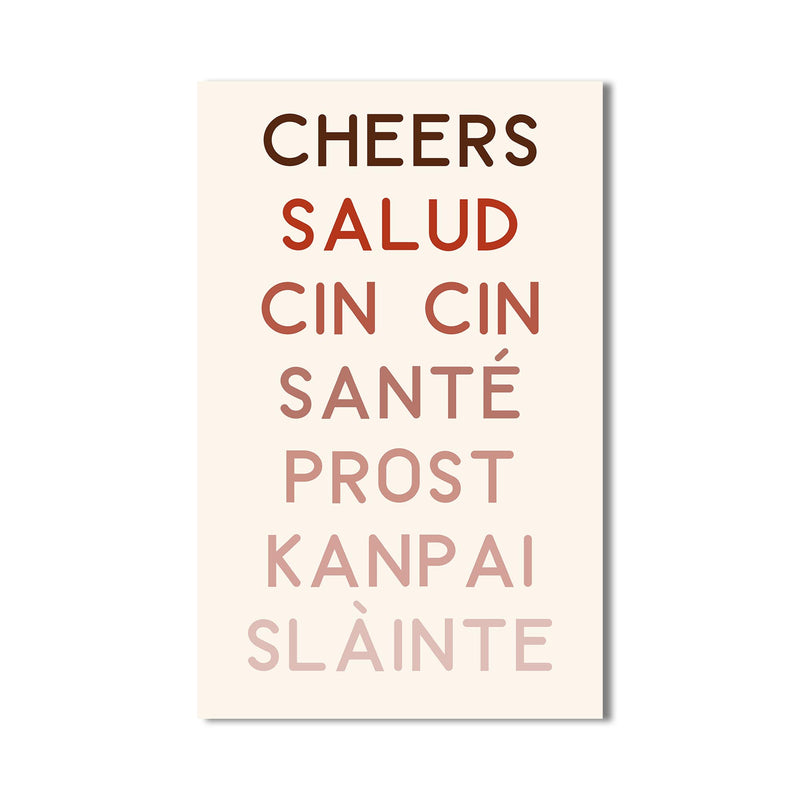 Cheers Dilleriyle Cam Tablo – Cam Tablo