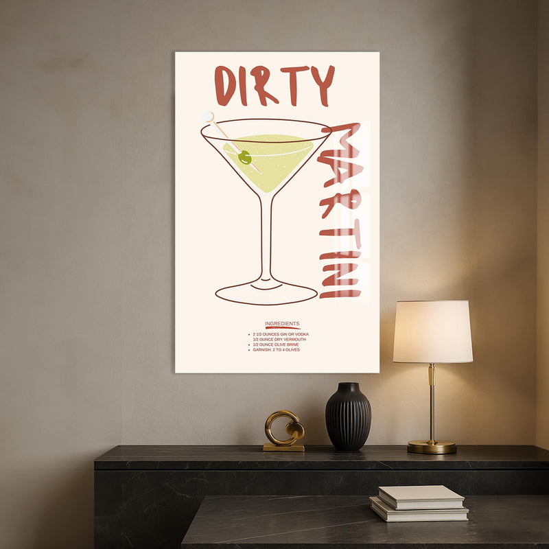 Dirty Martini Cam Tablo – Cam Tablo