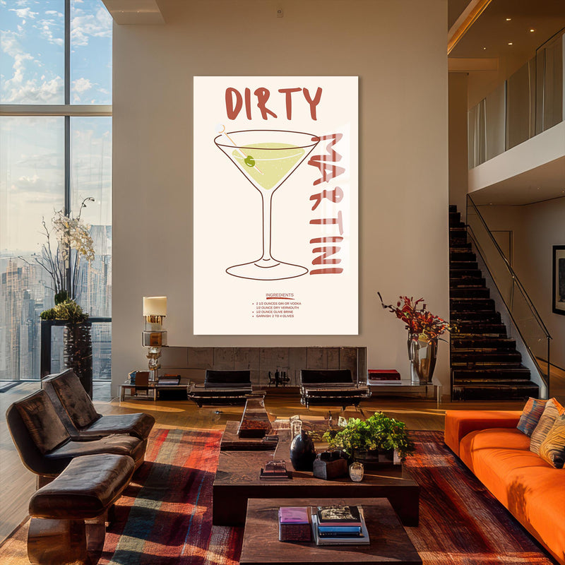 Dirty Martini Cam Tablo – Cam Tablo