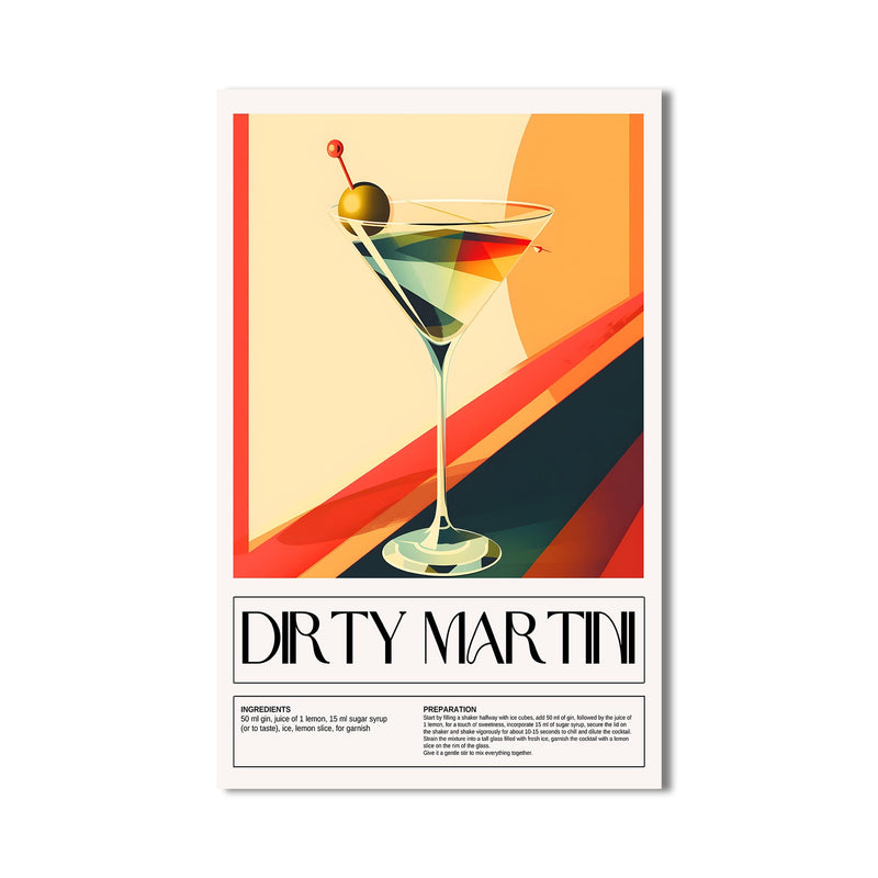 Dirty Martini Cam Tablo – Cam Tablo