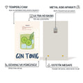 Gin Tonic Cam Tablo – Cam Tablo