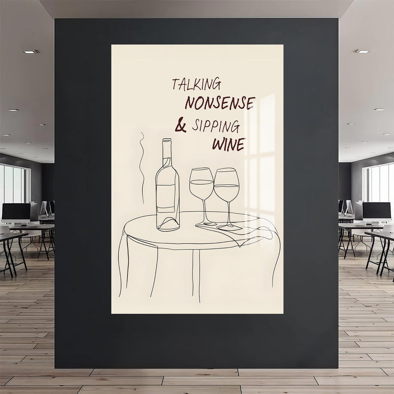 Sakin Akşamlar Cam Tablo – Cam Tablo
