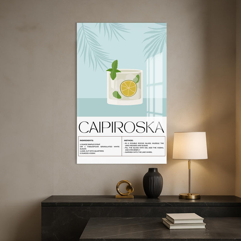 Caipiroska Cam Tablo – Cam Tablo