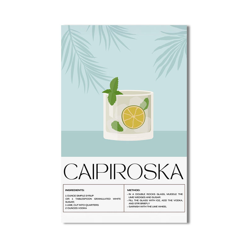 Caipiroska Cam Tablo – Cam Tablo