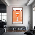 Spritz Cam Tablo – Ceviz Çerçeveli Cam Tablo
