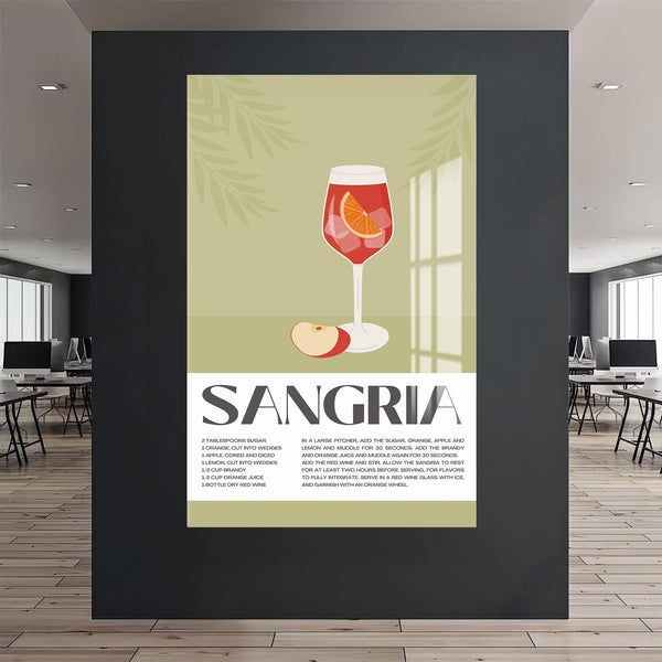 Sangria Cam Tablo
