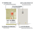 Sangria Cam Tablo – Cam Tablo