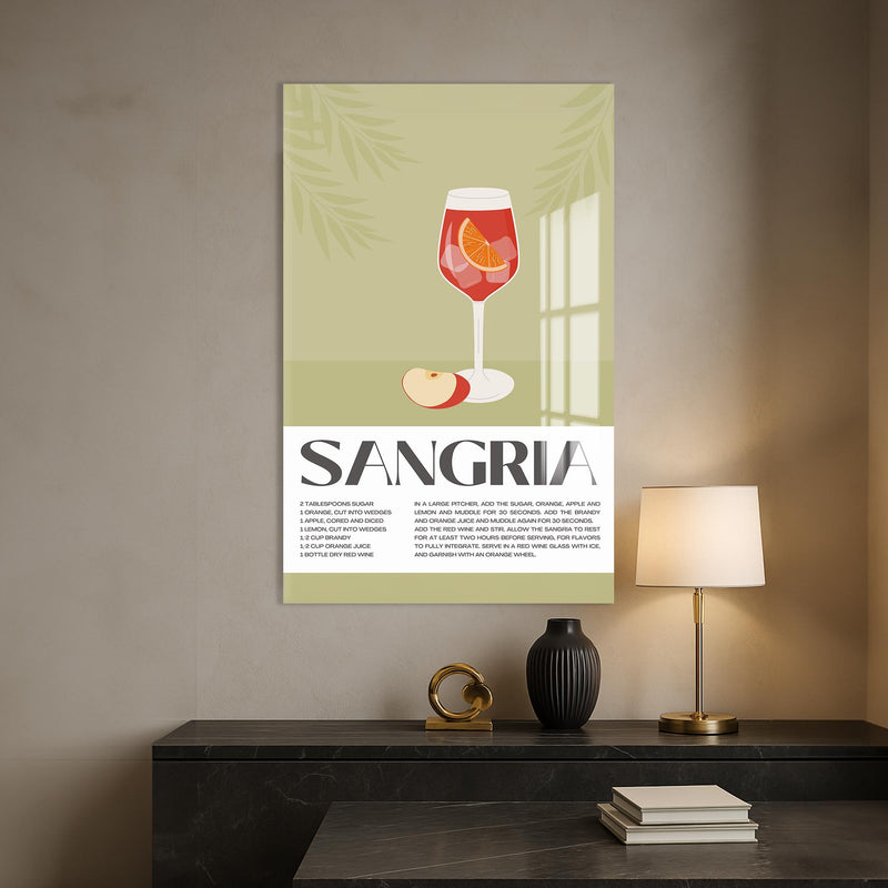 Sangria Cam Tablo – Cam Tablo