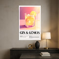 Gin & Lemon Cam Tablo – Cam Tablo