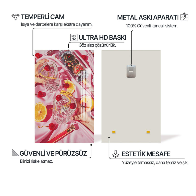 Kiraz & Crystal Cam Tablo – Cam Tablo