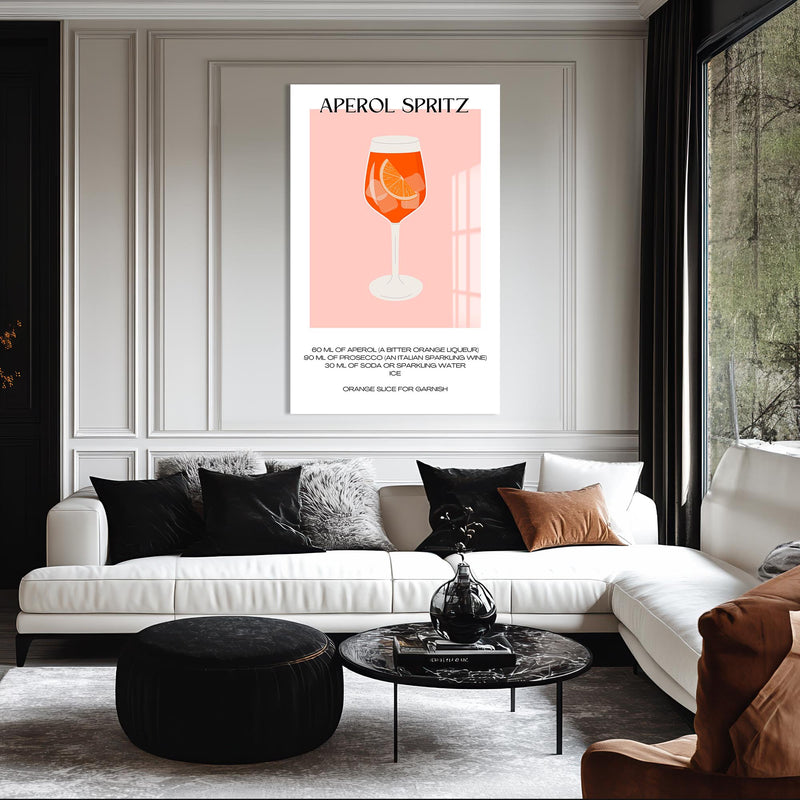 Aperol Spritz Cam Tablo – Cam Tablo