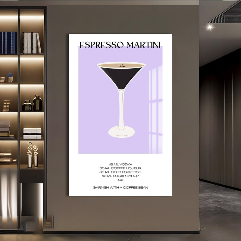 Espresso Martini Cam Tablo – Cam Tablo
