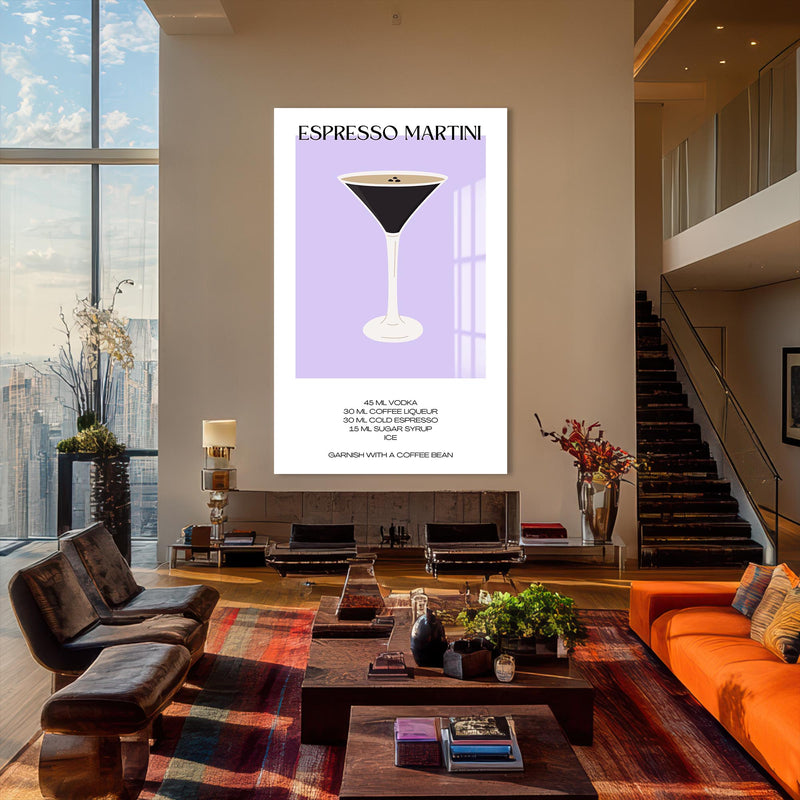 Espresso Martini Cam Tablo – Cam Tablo