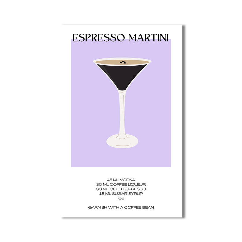 Espresso Martini Cam Tablo – Cam Tablo