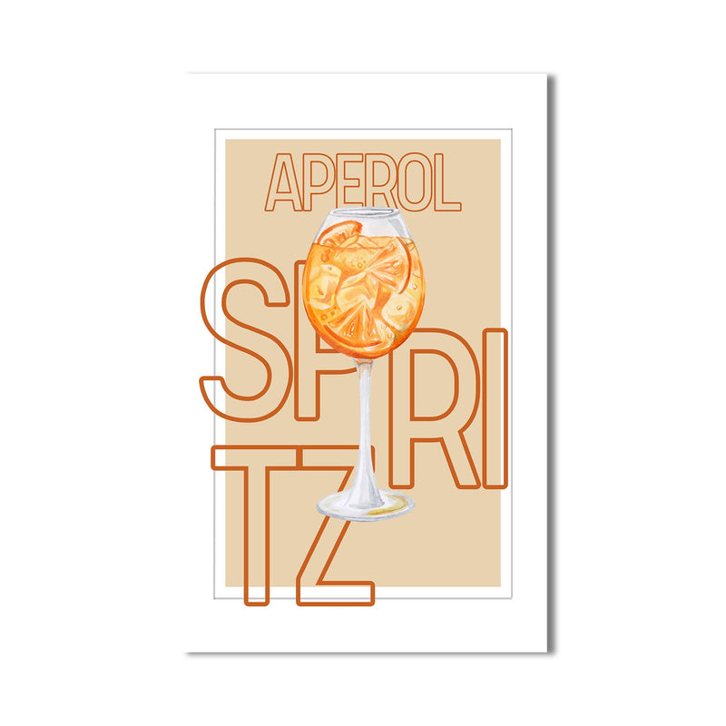 Aperol Spritz Cam Tablo – Cam Tablo