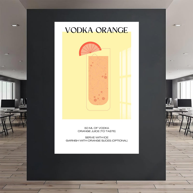 Vodka Orange Cam Tablo – Cam Tablo
