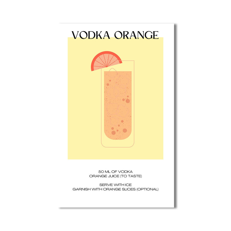 Vodka Orange Cam Tablo – Cam Tablo